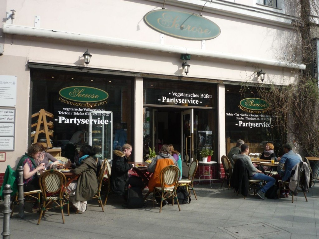 Vegetarrestauranten Seerose i Kreuzberg.